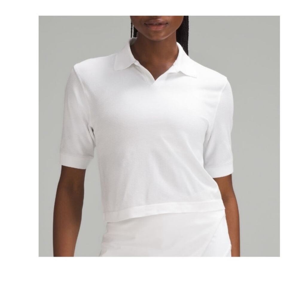 Lululemon Swiftly Tech Relaxed Fit Polo Shirt in White